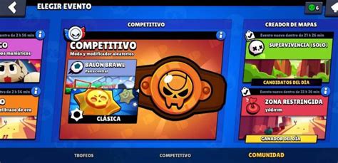 Brawl Stars El Competitivo Un Competitivo Para Las Cuentas Altas