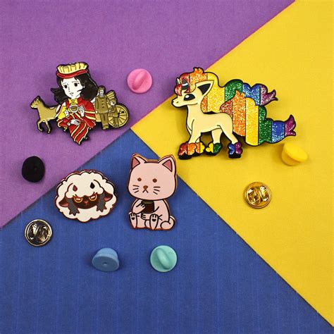 Manufacturer Custom Metal Anime Hard Soft Enamel Lapel Pin Badge