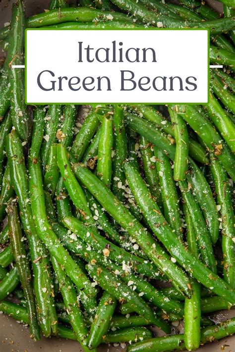 Delicious Italian Green Beans Recipe