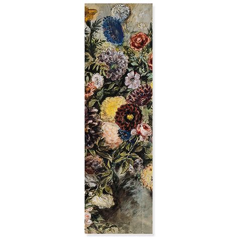 Marque Page Delacroix Bouquets De Fleurs Professionnels