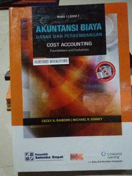 Jual Buku Original AKUNTANSI BIAYA DASAR DAN PERKEMBANGAN BUKU 1