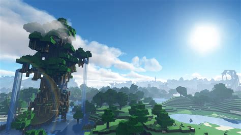 Minecraft Shaders Wallpaper 4k - Game Wallpapers