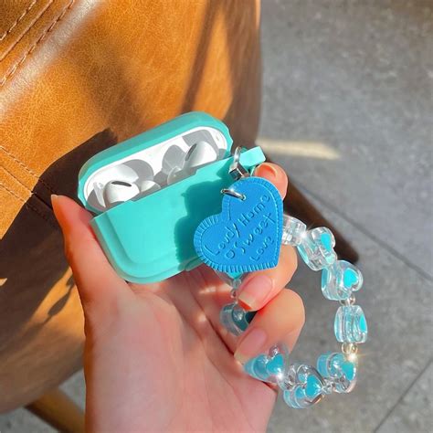 เคสหูฟังบลูทูธไร้สาย แบบนิ่ม ลายหัวใจ สีชมพู สําหรับ Airpods 1 2 3 Pro