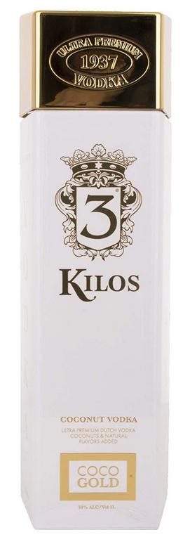3 Kilos Vodka Gold Coco Vodka