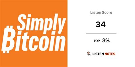 Simply Bitcoin Podcast Nico Moran Listen Notes