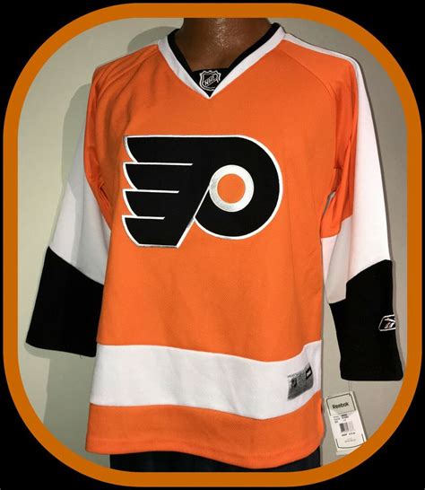 Philadelphia Flyers 2008 2013 Reebok Premier Home Jersey Youth Large