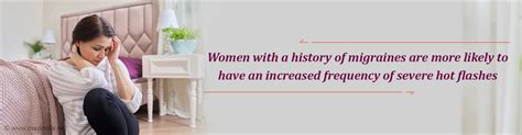 Link Between Migraine And Hot Flashes In Postmenopausal Women