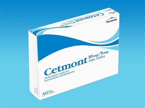 Cetmont 10 Mg 5 Mg Film Kapli Tablet 30 Film Kapli Tablet Fiyatı