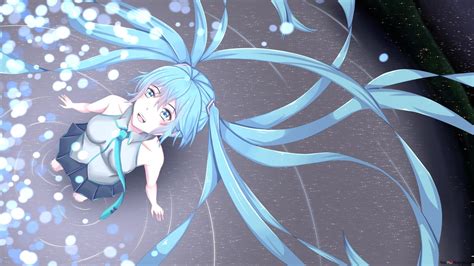 Vocaloid Hatsune Miku Descărcare de fundal HD Imagini de fundal Anime