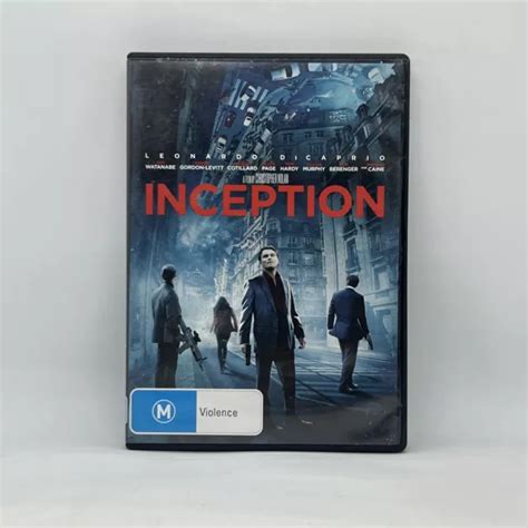 Inception Leonardo Dicaprio Cillian Murphy Christopher Nolan Dvd Movie