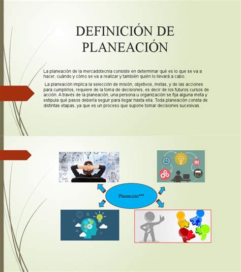 DefiniciÓn De PlaneaciÓn Pdf