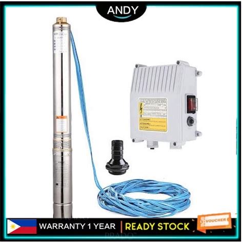 Submersible Pump 2.5Inch Water Pump Pure Copper Interface Submersible ...