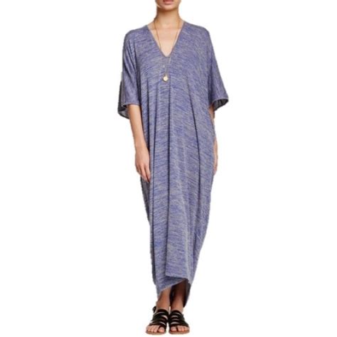 Riller Fount Dresses Riller Fount Luca Caftan Maxi Dress In