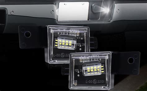 Amazon D Lumina Led License Plate Lights Assembly Compatible With