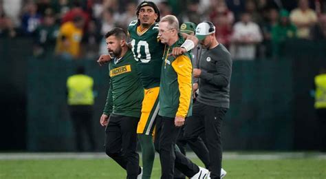 Packers QB Jordan Love Injured In Final Seconds Vs Eagles