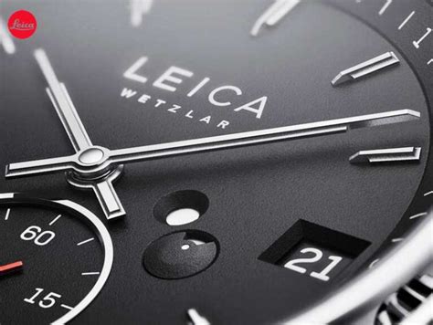 Montres Leica Zm Zm Monochrom Luxe Et Minimalisme Maxitendance