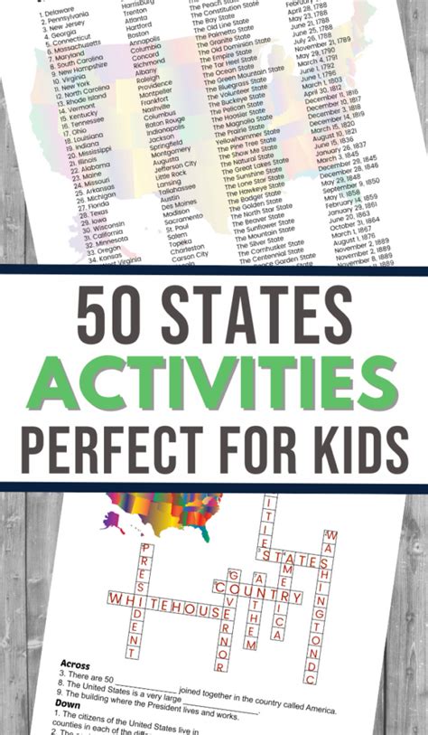 50 States Printable Game - 3 Boys and a Dog