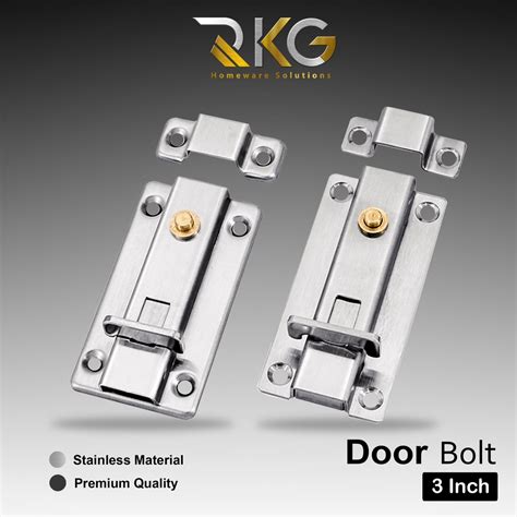 Jual Slot Pintu Pencet Otomatis Inci Stainless L Grendel Slot Kunci