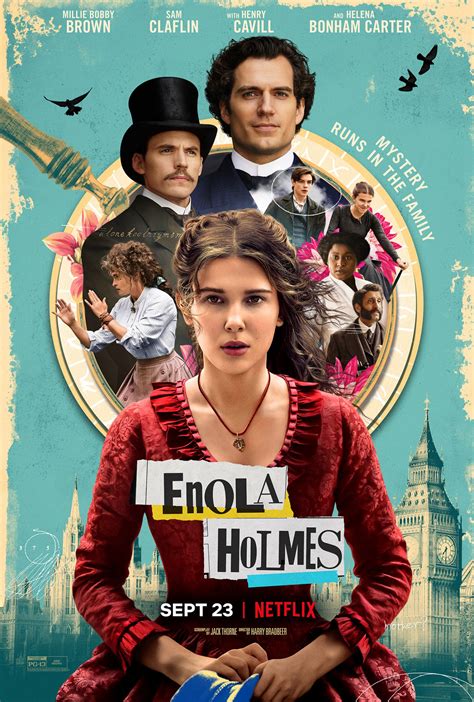 Enola Holmes (2020) Poster #1 - Trailer Addict