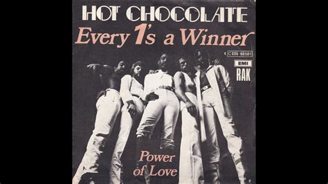 Hot Chocolate Every 1 S A Winner 1978 YouTube