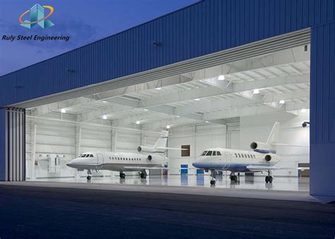 Prefabricated Aircraft Hangars Hangar Steel Structure For Maintenance