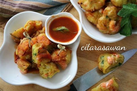 Cucur Udang Mamak Penang Resipi Citarasawan Comfort Food Malaysian