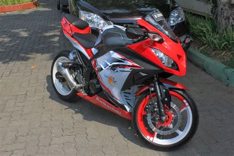 PICTURES Modifikasi Keren Kawasaki Ninja 250 300 ABS FI Sporty May