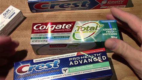 Crest Vs Colgate Youtube