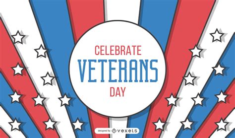 Veterans Day Banner Design Vector Download