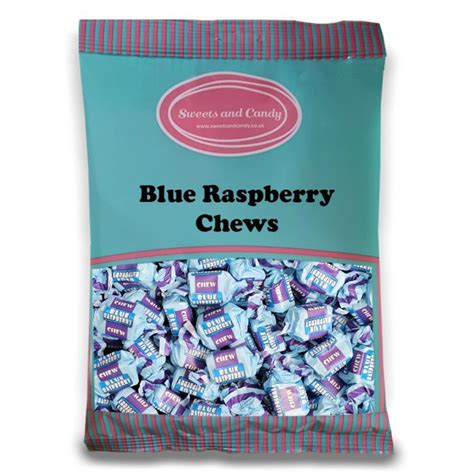 Blue Raspberry Chews 1kg Pick And Mix Sweets Retro Sweets Chewy Sweets