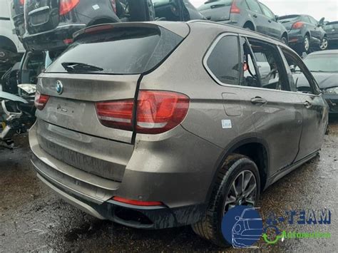 BMW X5 xDrive 40d 3 0 24V Épave 2016 Gris A Team Automotive