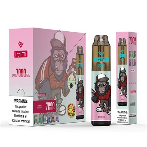 Original Imini Monkey Tornado Puffs Disposable E Cigarettes Puff