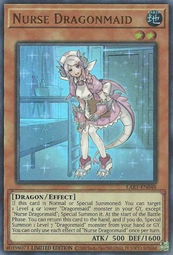 Sell My Nurse Dragonmaid Lart En048 On Ebay Yugioh Card Prices