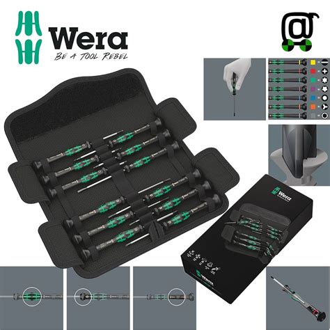 Комплект отвертки за електроника Kraftform Micro-Set/12 SB 1, 12ч ...