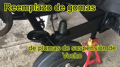 Renueva la Suspensión Trasera de tu Vocho Reemplazo de Gomas de Plumas