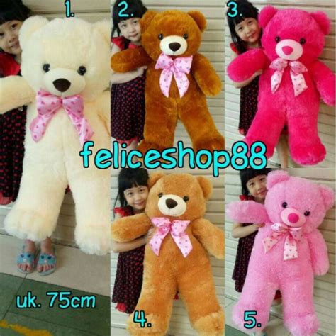 Jual Boneka Teddy Bear Beruang Jumbo Besar Di Seller Irene Utami