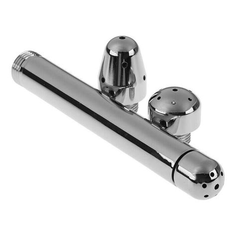 Accesorio De Ducha Anal Clean Flux Con Cabezales