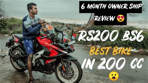 Bajaj Pulsar Rs200 Bs6 Full Detail Review 6month Ownership Review😍