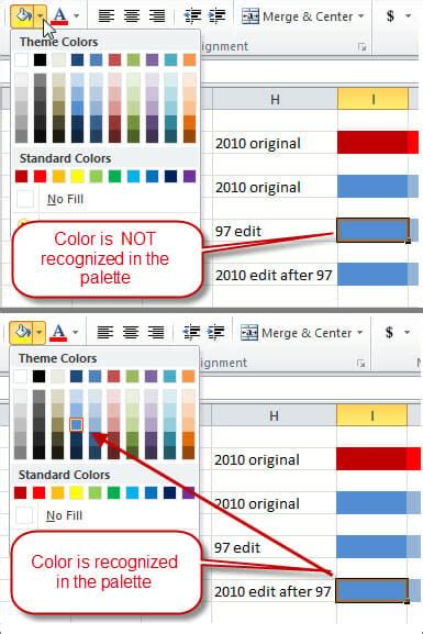 How To Change Color Palette In Excel