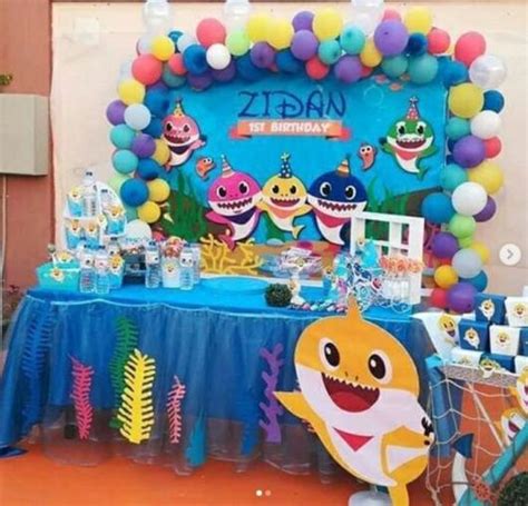 Festa Baby Shark Como Decorar Ideias E Fotos Fof Ssimas