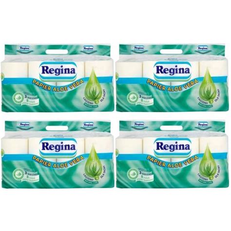 Papier Toaletowy Regina Aloe Vera Warstwy Rolek X Opakowania