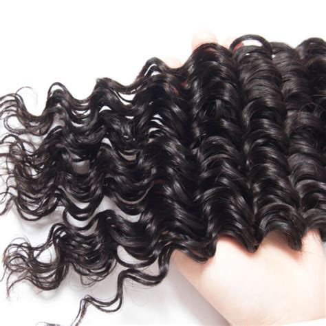 Tinashe Hair Deep Curly 3 Bundles With Closure Tinashehair