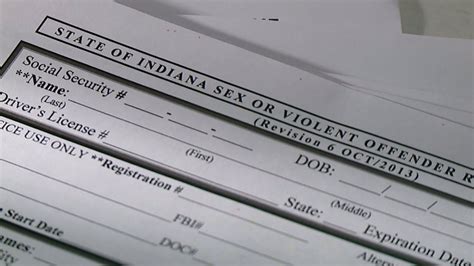 Hundreds Of Sex Offenders Across Indiana Fail To Update Current