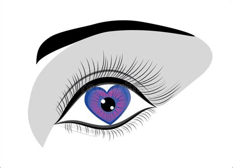 Het Pictogram Van Het Oog Vector Illustratie Illustration Of Zicht