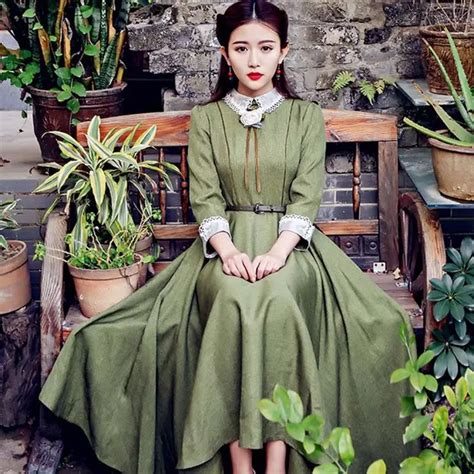 Spring Elegant Dress Women Korean Fashion Robe Vintage A Line Lace