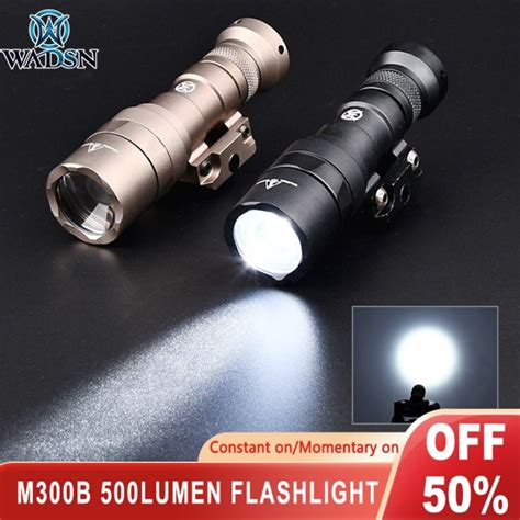 WADSN Tactical M300 M300B MINI Scout Light Tactical Flashlight M300C