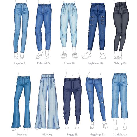 Nome De Modelos De Calça - Modelos de calça jeans: descubra quais são! | Blog Oscar