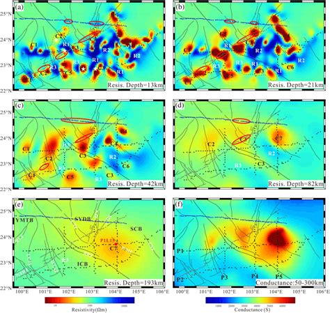 Resistivity Model Obtained From D Inversion Of Mt Data Ae