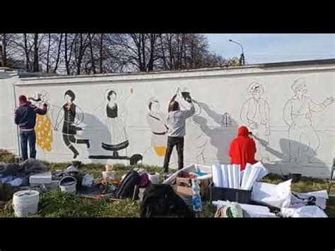 Tarnowskie G Ry Powstaje Pierwszy Mural W Mie Cie Youtube