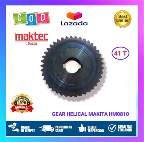 GEAR HELICAL BOR MAKITA HM0810 GIGI NANAS BOR BETON JACK HAMMER GEAR